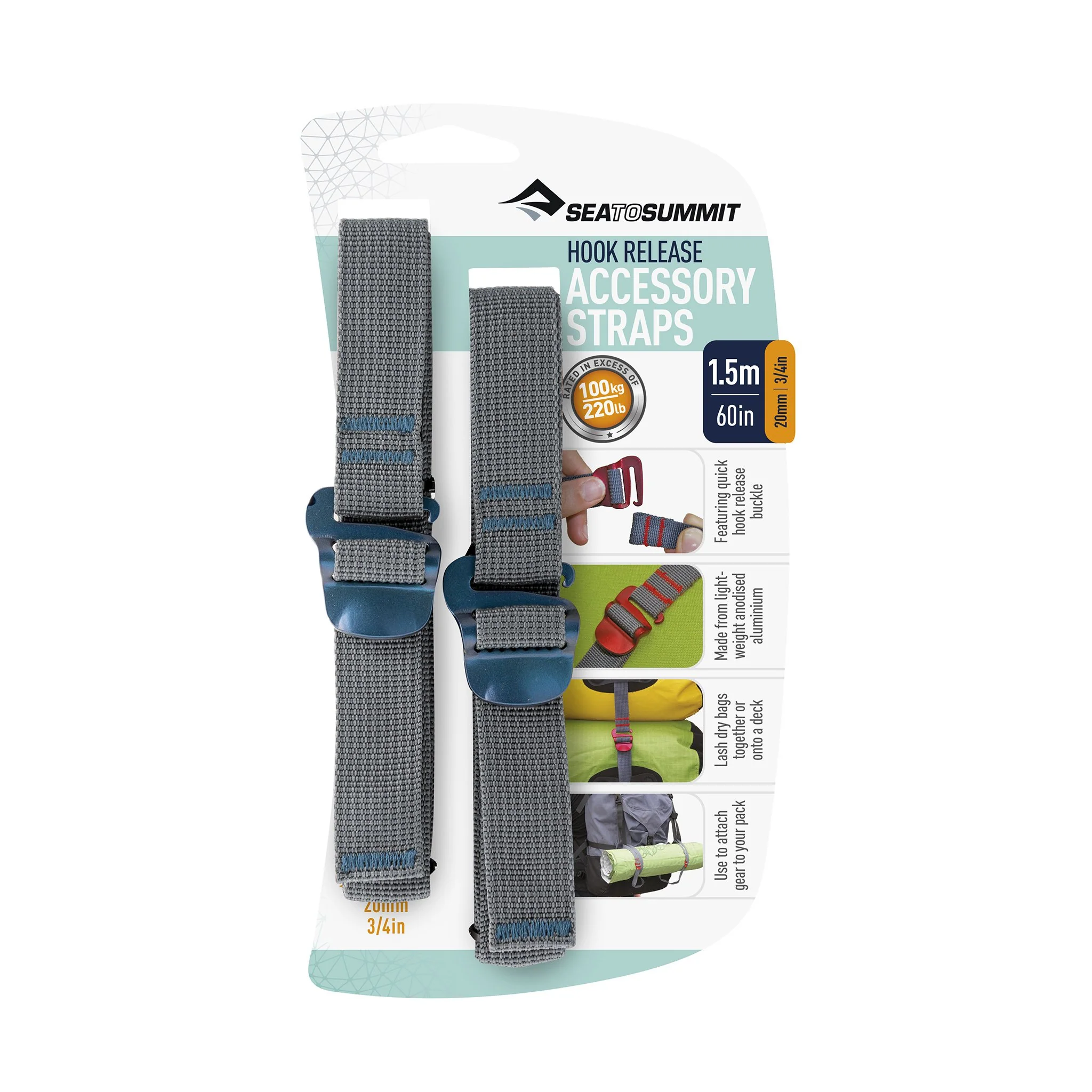 20mm Accessory Strap with Hook - Image 2