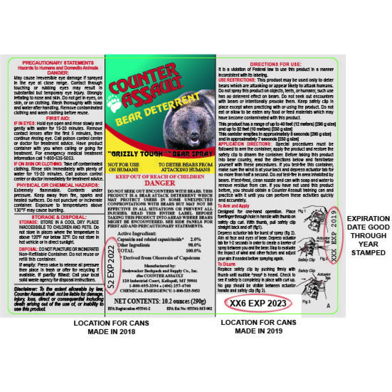 Bear Deterrent with Holster - Image 2