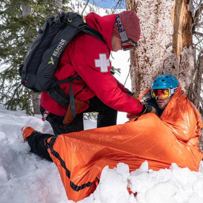2024 Emergency Bivvy with Rescue Whistle - Orange - Image 5