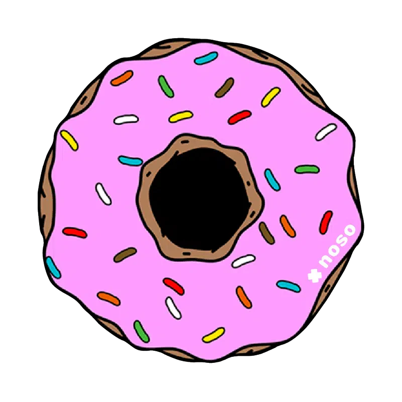 Pink Donut Repair Patch