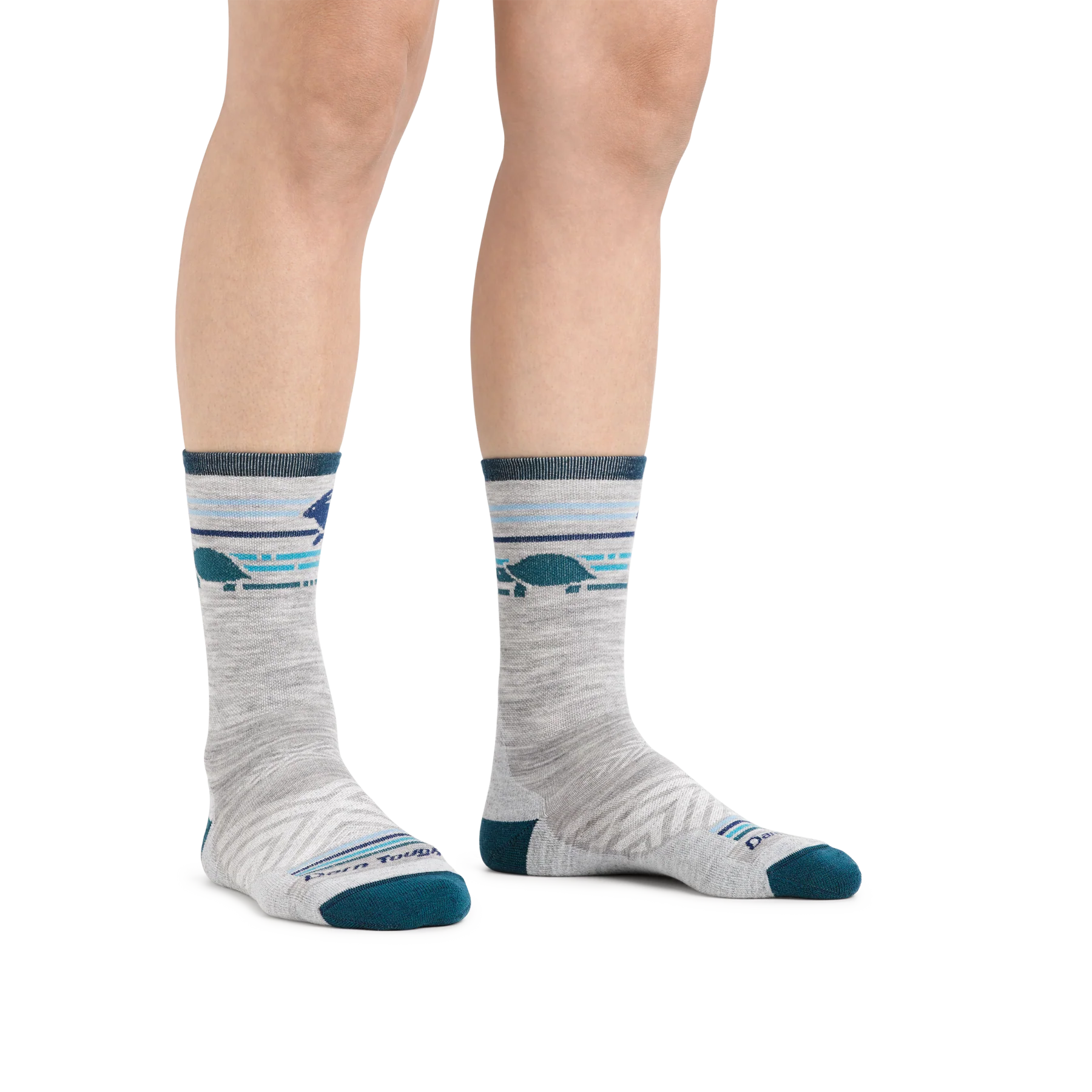 Pacer Micro Crew Ultra-Lightweight Running Socks - Image 2
